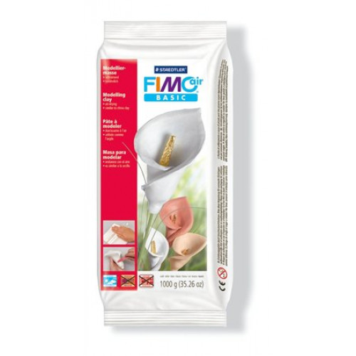 Fimo Gyurma 1000g levegőre száradóAir Basic fehér