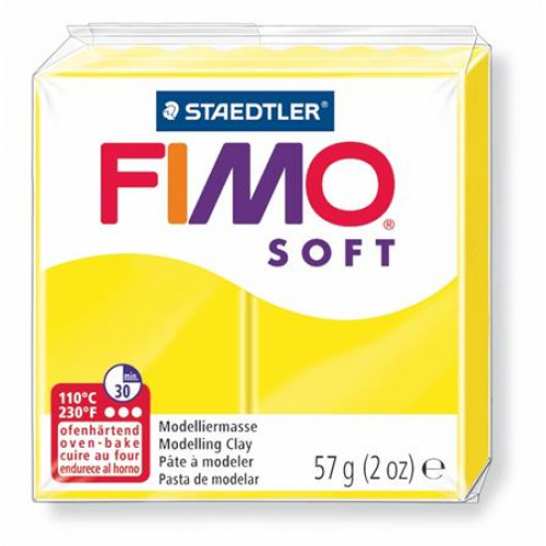 Fimo Gyurma 57g égethetőSoft citromsárga