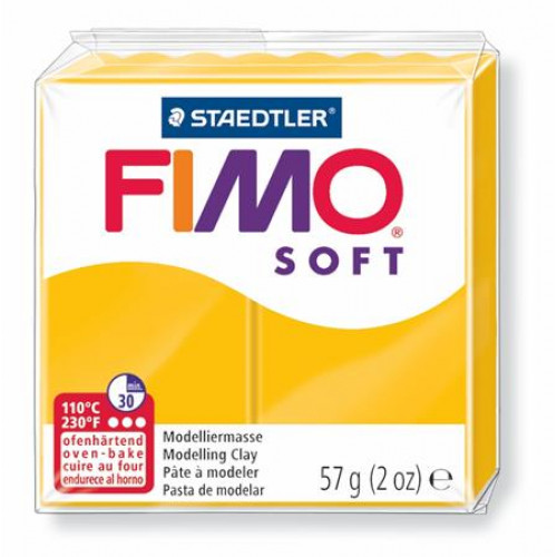 Fimo Gyurma 57g égethetőSoft napsárga