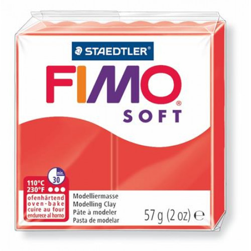 Fimo Gyurma 57g égethetőSoft indián piros