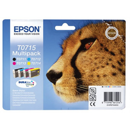 Epson Tintapatronmultipackb+c+m+y 23,9ml T07154010