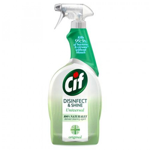 Cif Általános felülettisztító 750mlDisinfect&Shine fertőtlenítő