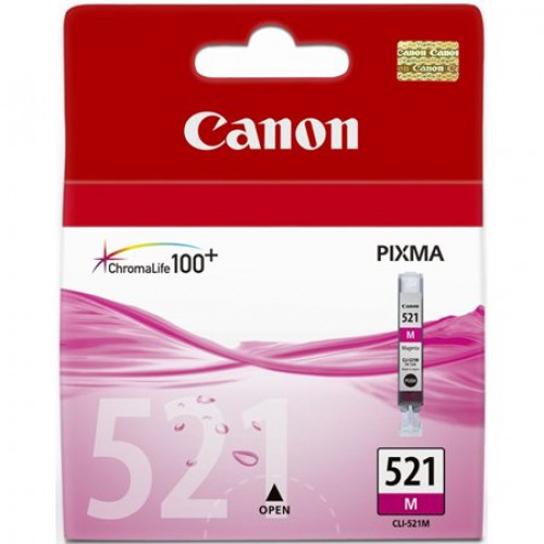 Canon Tintapatronvörös 9ml CLI-521M /521/