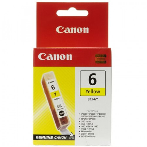 Canon Tintapatronsárga 13ml BCI-6Y /6/