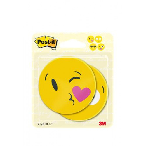 3M Postit Öntapadó jegyzettömb 2x30lap 70x70mmEmoji vegyes figurák