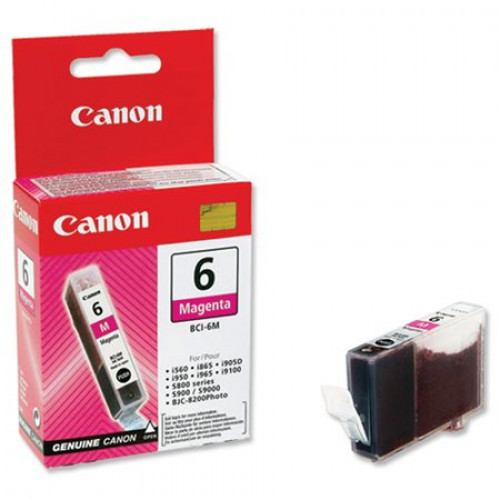 Canon Tintapatronvörös 13ml BCI-6M /6/