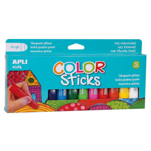 Apli Tempera stift készletKids 12 különböző szín