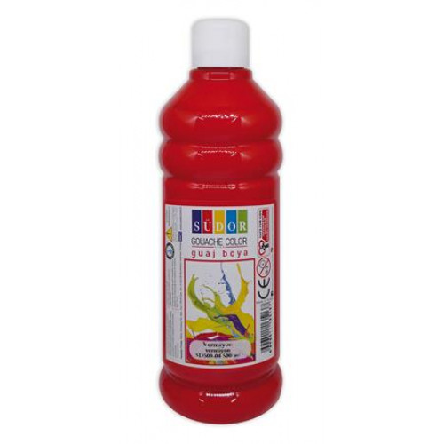 Tempera 500ml Südor piros