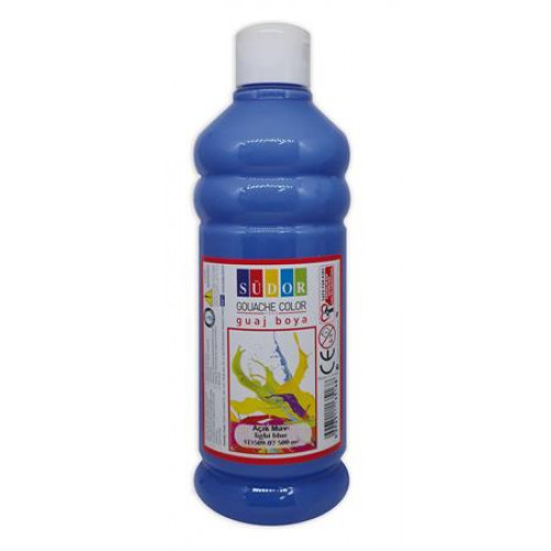 Tempera 500ml Südor világoskék