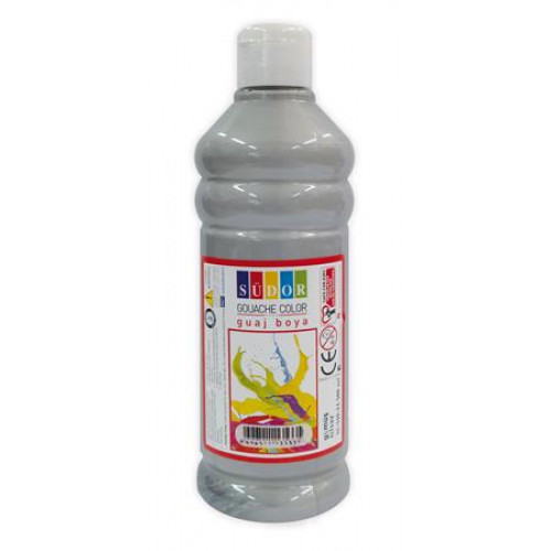 Tempera 500ml Südor metál ezüst