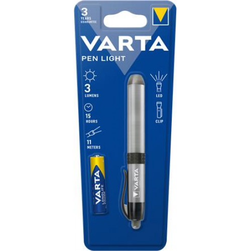 Elemlámpa LED 1xAAA Varta Pen light