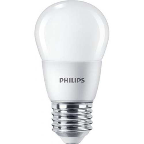 Philips LED izzó E27 kis gömb P48 7W 806lm 6500KCorePro