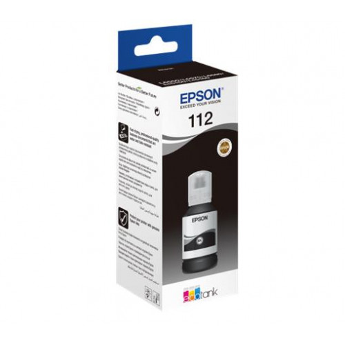 Epson T06C14A Tinta EcoTank L6550 6570 6580 nyomtatókhozfekete 127ml