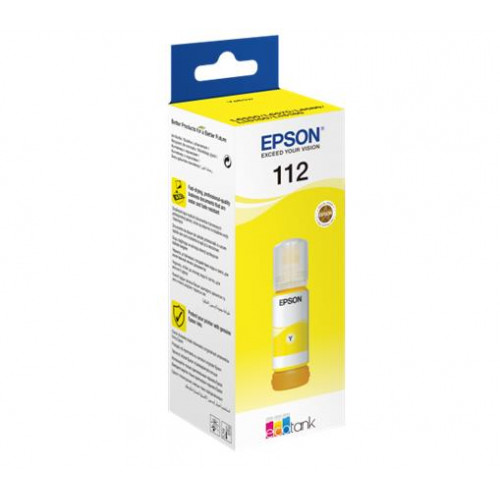 Epson T06C44A Tinta EcoTank L6550 6570 6580 nyomtatókhozsárga 70ml