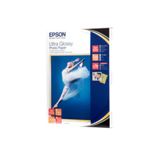 Epson Fotópapír tintasugaras 13x18cm 300g ultra fényes S041944 