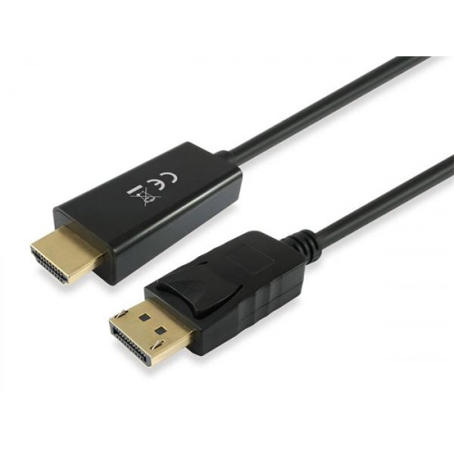 Equip Átalakító kábel DisplayPort-HDMI 3m 