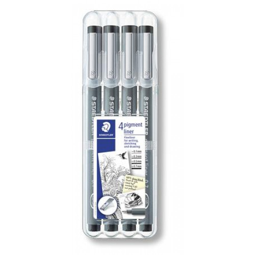 Staedtler Tusfilc készletPigment Liner 308 fekete