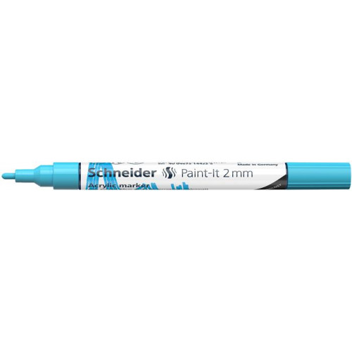 Schneider Akril marker 2mmPaint-It 310 pasztellkék