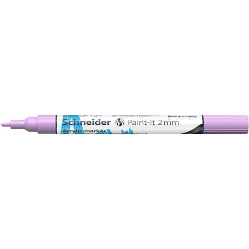 Schneider Akril marker 2mmPaint-It 310 pasztell-lila