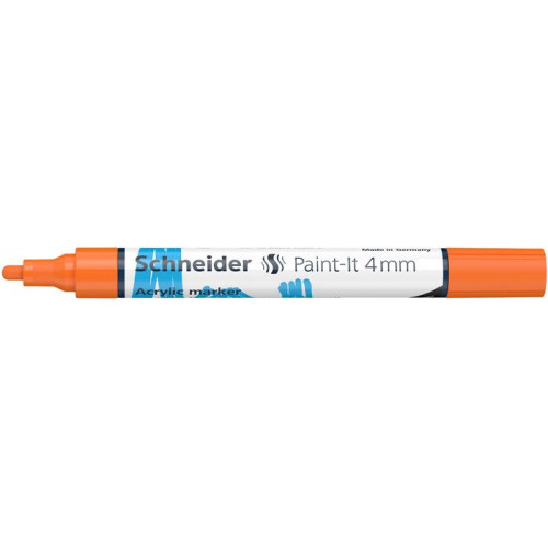 Schneider Akril marker 4mmPaint-It 320 narancssárga