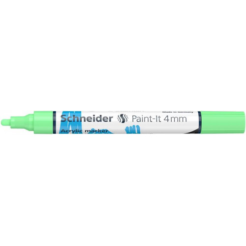 Schneider Akril marker 4mmPaint-It 320 pasztellzöld