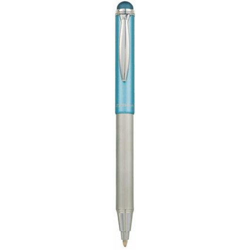 Zebra Golyóstoll 0,24mm teleszkópos acél világoskék tolltestTelescopic Metal Stylus kék