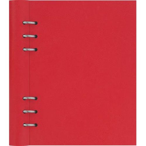 Filofax Tervező naptár és füzet betéttel A5Clipbook Classic piros