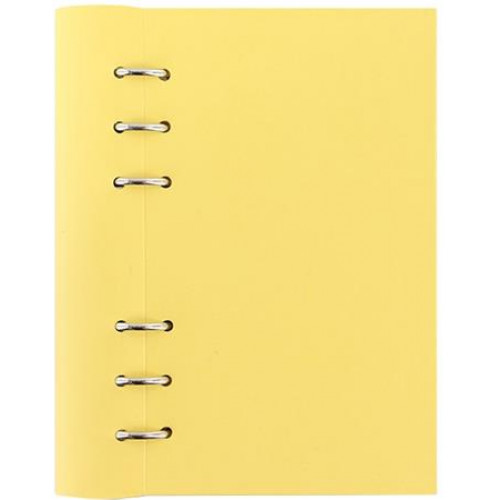 Filofax Tervező naptár és füzet betéttel A5Clipbook Classic Pastel pasztell sárga