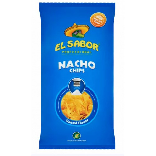 El Sabor Chips tortilla NACHO 425g.sós