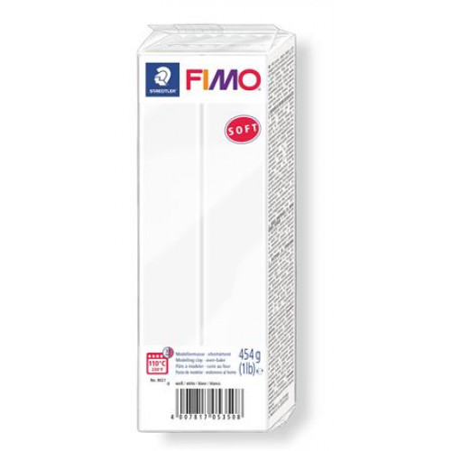 Fimo Gyurma 454g égethetőSoft fehér