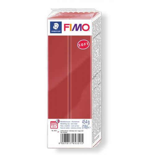 Fimo Gyurma 454g égethetőSoft karácsonypiros