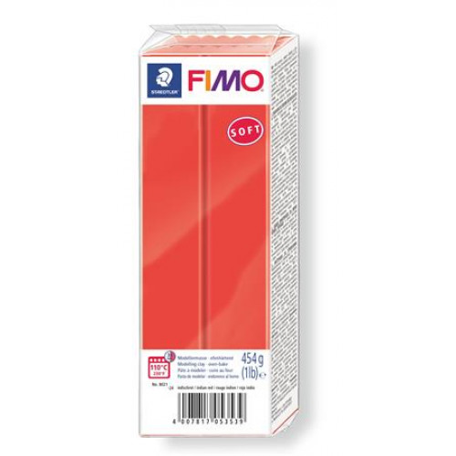 Fimo Gyurma 454g égethetőSoft indián piros