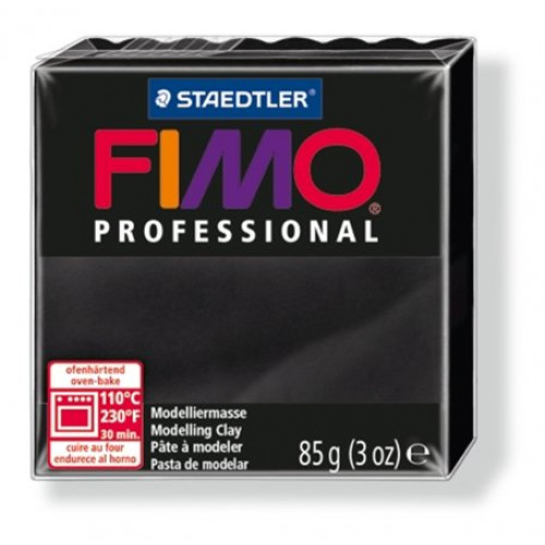 Fimo Gyurma 85g égethetőProfessional fekete