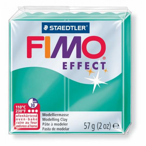 Fimo Gyurma 57g égethetőEffect áttetsző zöld