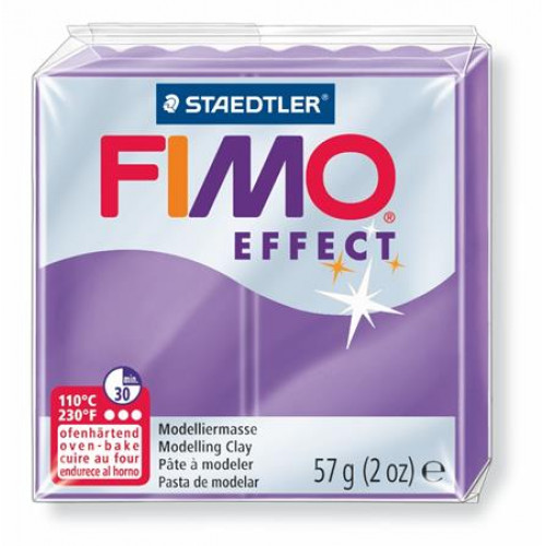 Fimo Gyurma 57g égethetőEffect áttetsző bíborlila