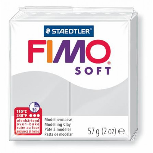 Fimo Gyurma 57g égethetőSoft delfinszürke