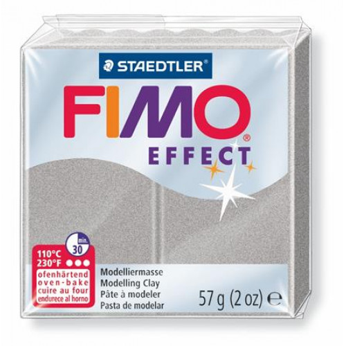 Fimo Gyurma 57g égethetőEffect ezüst