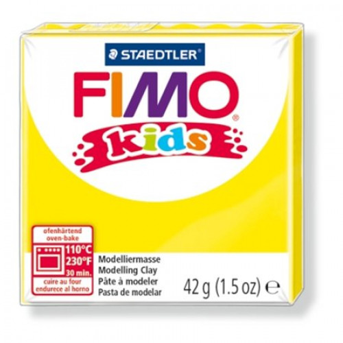 Fimo Gyurma 42g égethetőKids sárga