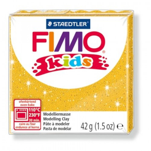 Fimo Gyurma 42g égethetőKids glitteres arany