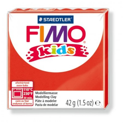 Fimo Gyurma 42g égethetőKids piros