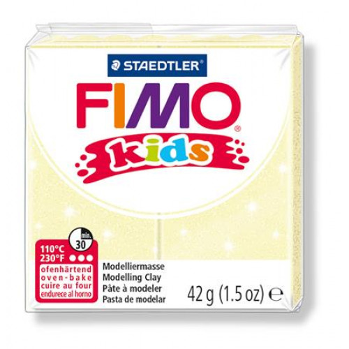 Fimo Gyurma 42g égethetőKids gyöngyház sárga