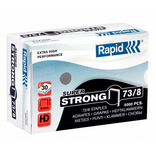 Rapid Tűzőkapocs 73/8 horganyzottSuperstrong