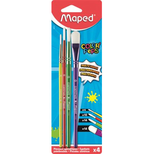 Maped Ecsetkészlet no. 4-10-14-14ColorPeps