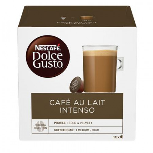 Kávékapszula 16db Nescafé Dolce Gusto Café au Lait Intenso