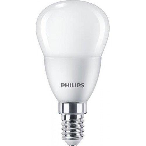 LED izzó E14 kisgömb P45 5W 470lm 2700K Philips CorePro