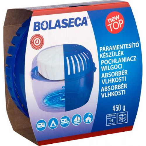 Páramentesítő készülék utántöltő tablettával Bolaseca