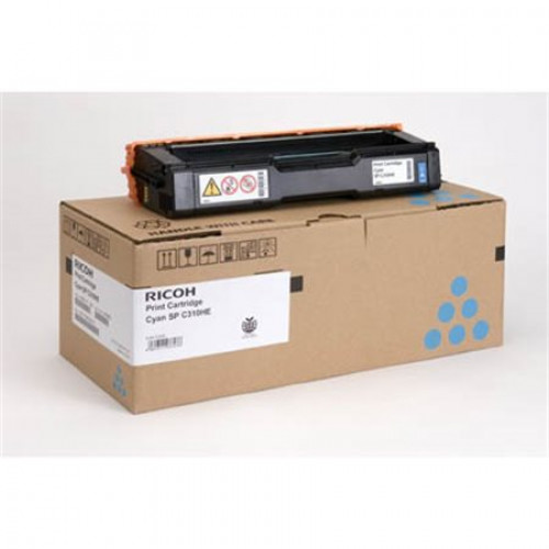 Ricoh 407637 Lézertoner Aficio SP C320DN nyomtatóhozcián 6,6k