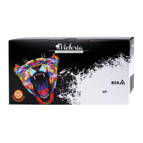 Victoria Lézertoner CE285A LJ P1102 fekete toner 1,6K 