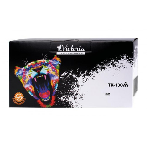 Victoria TK130 Lézertoner FS 1028DP MFP 1300D nyomtatóhozfekete 7,2k