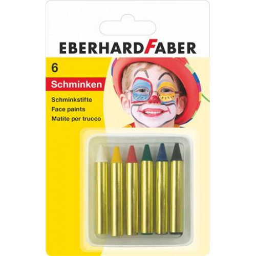 Arcfesték EBERHARD-FABER mini 6 különböző szín